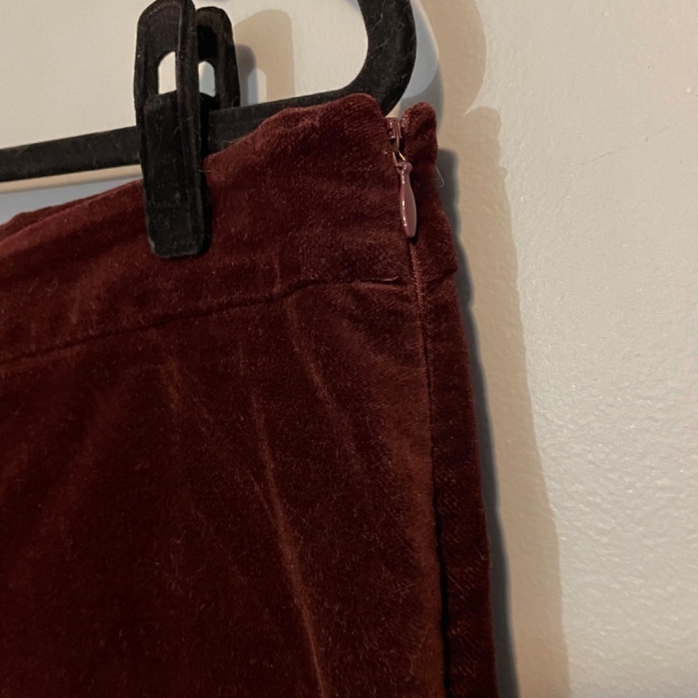 Talbots Burgundy Ankle Pants - Picture 4 of 6